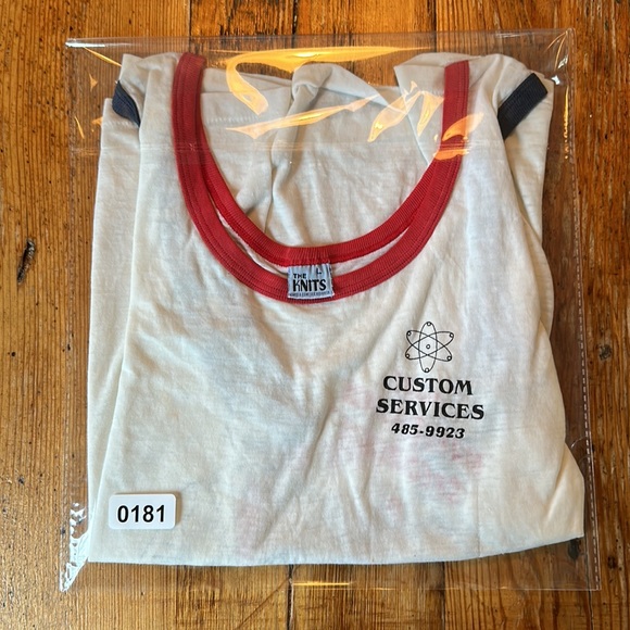 Vintage 1970's Custom Service Tank top Size L - Picture 8 of 8